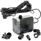 Wiltec SunSun CHJ-2000-10 ECO Teichpumpe 2000 l/h / 35 W, energiesparende Filterpumpe, Bachlaufpumpe für Koiteiche, Umwälzpumpe, Gartenteichpumpe