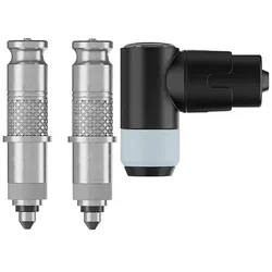 Schwalbe DV-SCV Clik Valve Conversion Kit + Pump Head Schwarz Modell 2025