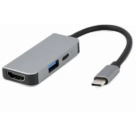 Gembird USB-C 3-in-1 Dock A-CM-COMBO3-02