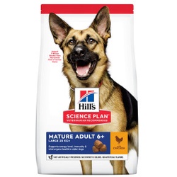 Hill's Mature Adult Large Breed mit Huhn Hundefutter 18 kg