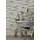 Rasch Textil Vliestapete Stein 10,05 x 0,53 m 300 g Beige/Grau 869002