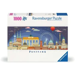 Ravensburger Puzzle 12000449 - Nachts in Berlin - 1000 Teile Puzzle für Erwachsene und Kinder ab 14 Jahren