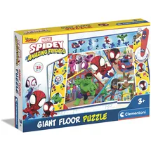 CLEMENTONI Quiz-Bodenpuzzle Marvel Spidey