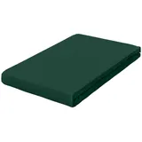 schlafgut Pure Topper Baumwolle 120 x 200 - 130 x 220 cm green deep