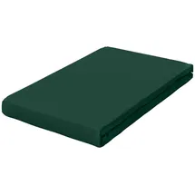 schlafgut Pure Topper Baumwolle 120 x 200 - 130 x 220 cm green deep
