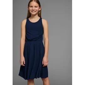 Kidsworld Jerseykleid Mädchen unifarben Blau 140/146