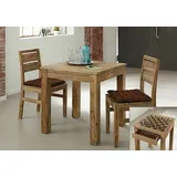 Esstisch Yoga 6411 Wolf Tisch Massivholz Spieletisch Quadratisch Schachtisch