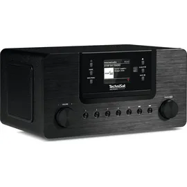 TechniSat DIGITRADIO 570 CD IR – Stereo DAB+ Internetradio (CD-Player, WLAN, UKW, Bluetooth-Audiostreaming, Spotify, USB, Wecker, Wifi Streaming, AUXin, Equalizer, Fernbedienung, 2 x 5 Watt) schwarz