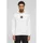 Mister Tee Skelett Patch Kapuzenpullover White XL