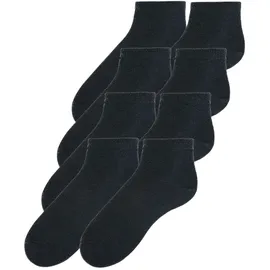 GO IN Kurzsocken 8er Pack Schwarz 43-46