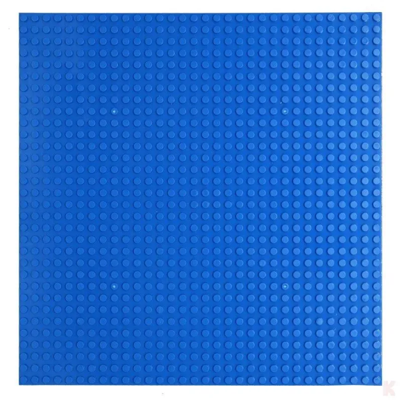 Klemos KL-20050 Klemmbaustein Grundplatte 32x32 Blau beidseitig (25cmx25cm)