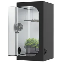 The Hookah Growzelt 80 x 80 x 160 cm Schwarz