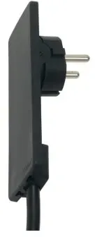 Schutzkontakt-Stecker EVOline Plug, extraflach