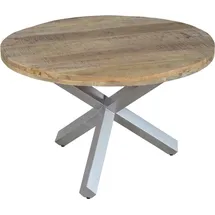 möbelliebling RUNIS Ø 140 cm naturbelassen/silber