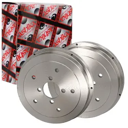 2x Ashika 220mm Bremstrommeln Hinten Passend Für Links+rechts 56-08-801c: Bremstrommel Suzuki: 4350083810 Suzuki: 4350083811000 Suzuki: 4351183002 Suz