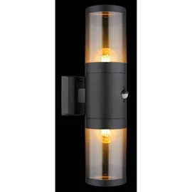 GLOBO Außenleuchte Xeloo Schwarz matt max. 60 Watt