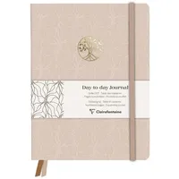 Clairefontaine 4x DaytoDay Journal 19x25 cm, 96 Bl punktkariert/dot 90g 116087C