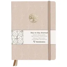 Clairefontaine 4x DaytoDay Journal 19x25 cm, 96 Bl punktkariert/dot 90g 116087C