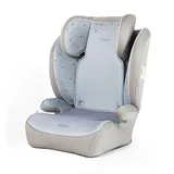 Tataway mit i-Size-Sterngrafiken, Kindersitz 15-36 kg (3,5-12 Jahre), 100-150 cm, Gruppe 2/3, kann mit 3-Punkt-Gurt montiert werden, grau