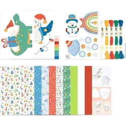 URSUS BÄHR Papier-Bastelset Winter Holidays 8080003F