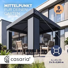 CASARIA Lorca 3 x 3 m grau