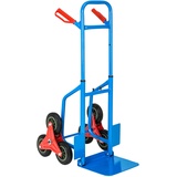 Tectake Treppensackkarre bis 100kg - blau