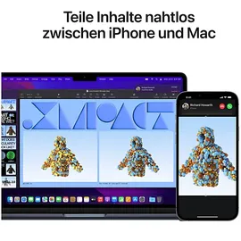 Apple MacBook Air M2 2024 13,6" 16 GB RAM 512 GB SSD 10-Core GPU Space Grau