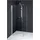 Dusbad Vital 5 Duschkabine mit Pendeltür rechts 80 x 200 cm schwarz ESG 5mm