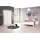 P & B Nachtschrank Laurito 50 x 35 x 50 cm Weiß