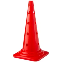 Markierungskegel T mit Vertiefung und Löchern, 52 cm