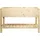 mgc24 Hochbeet Massiv L 118 x 40 x 78 cm Natur