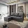 masseno Ecksofa Rita M Velours 3-Sitzer Grau