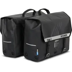 Shad SW42, sacs latéraux étanches - Noir