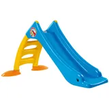 Dohany 2in1 Kinder Rutsche Wasserrutsche freistehend Rutschlänge 120cm blau/gelb
