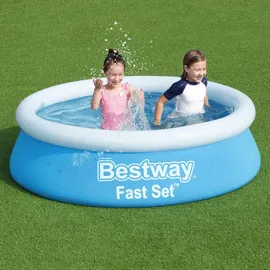 BESTWAY Fast Set Aufstellpool ⌀ 183 x 51 cm Blau