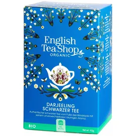 English Tea Shop Darjeeling Schwarzer Tee Teebeutel 20 St. 40 g