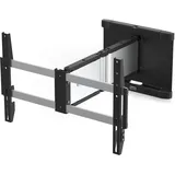 Smart Media SMS Icon 3D Large TV Wandhalter schwenkbar (14-001-5), silber/schwarz