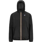 K-Way Unisex. K2123ZW Jacke Claude schwarz L Lässig, Nylon, Langarm