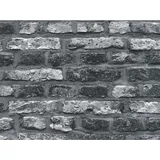 A.S. Création Vliestapete Il Decoro Stein 0,53 m x 10 m Grau/Schwarz 362812