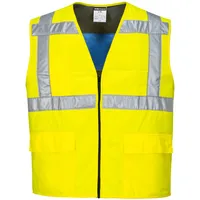 PORTWEST Warnschutz-Kühlweste, Größe: L/XL, Farbe: Gelb, CV02YERL/XL