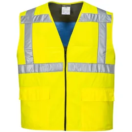 PORTWEST Warnschutz-Kühlweste, Größe: L/XL, Farbe: Gelb, CV02YERL/XL