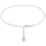 Amor Fußkette Silber Damen