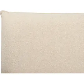 Beliani Vinay 180 x 200 cm Hellbeige