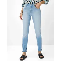 Brax Damen, Röhrenjeans Style SHAKIRA USED BLEACHED BLUE, denim