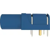 Schützinger SWEB 8094 Au / BL Sicherheits-Winkeleinbaubuchse Blau 1 St.