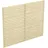 SKANHOLZ Seitenwand Rhombus 230 x 160 cm natur