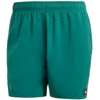 Adidas Solid CLX Short-Length Badeshorts Collegiate Green / Black S