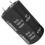 Kemet Elektrolyt-Kondensator 10 mm 470 μF 250 V 20 % x H) 30 mm x 30 mm 1 St.