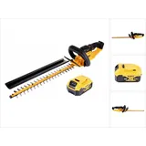 DeWalt DCM 563 PB Akku Heckenschere 18V 55,8cm + 1x 5,0Ah Akku - ohne Ladegerät