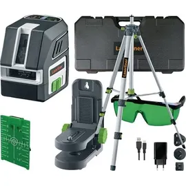 LASERLINER PocketCross-Laser 2G Set 150 cm Kreuzlinienlaser selbstnivellierend